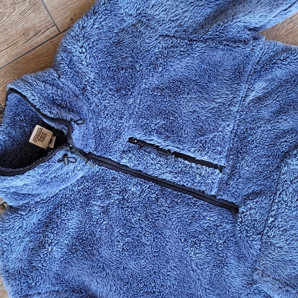 PINK Victoria's Secret Jackets & Blazers - VS PINK TEDDY FUR SHERPA 1/2 ZIP